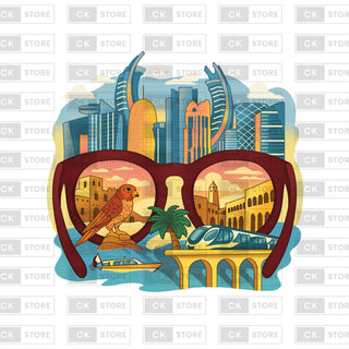 طقم  أطفال  عيوني قطر   – اليوم الوطني القطري 