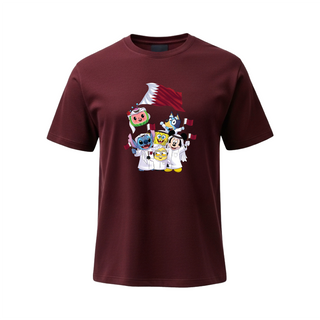 T-Shirt National Day cartoon crew set