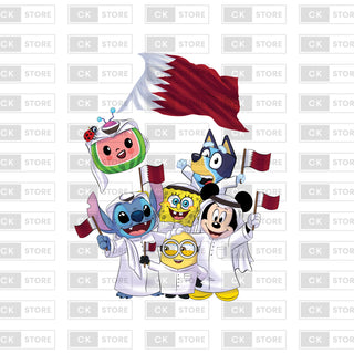 طقم أبطال الكرتون - اليوم الوطني 