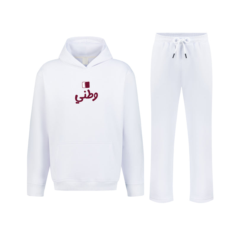 طقم كبار  قطري و أفتخر - اليوم الوطني القطري 