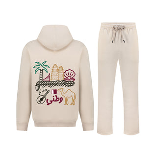 طقم كبار  قطري و أفتخر - اليوم الوطني القطري 