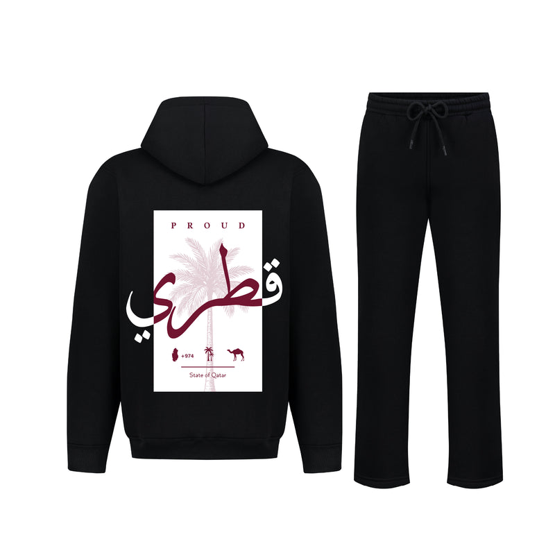 طقم  قطري و أفتخر - 